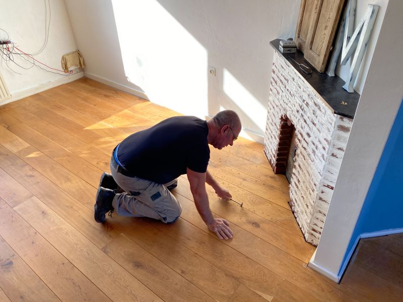 Oak Floor Installation