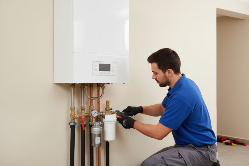 Wall Heating Installation
