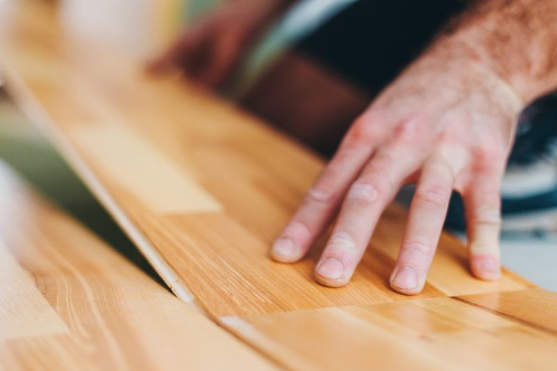 Wide Plank Floor Installation